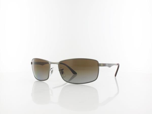 Ray Ban | RB3498 029/T5 61 | matte gunmetal / grey gradient brown polar