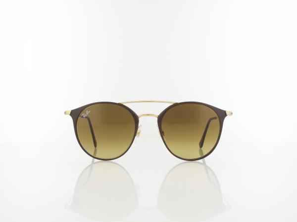 Ray Ban | RB3546 900985 49 | gold top brown / brown gradient