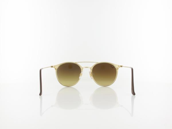 Ray Ban | RB3546 900985 49 | gold top brown / brown gradient