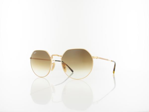Ray Ban | Jack RB3565 001/51 53 | arista / clear gradient brown