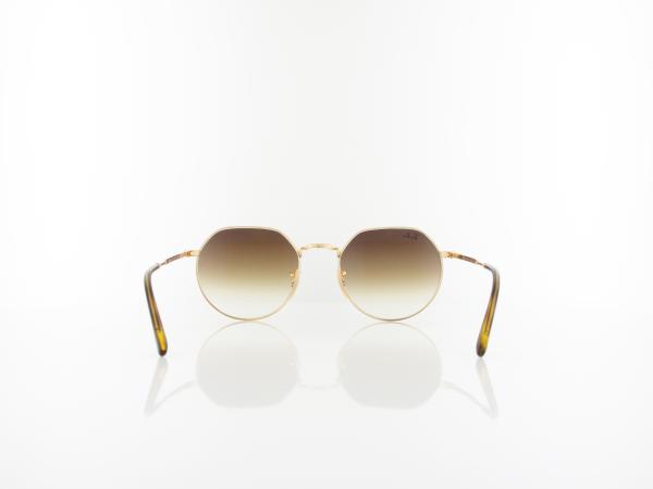 Ray Ban | Jack RB3565 001/51 53 | arista / clear gradient brown