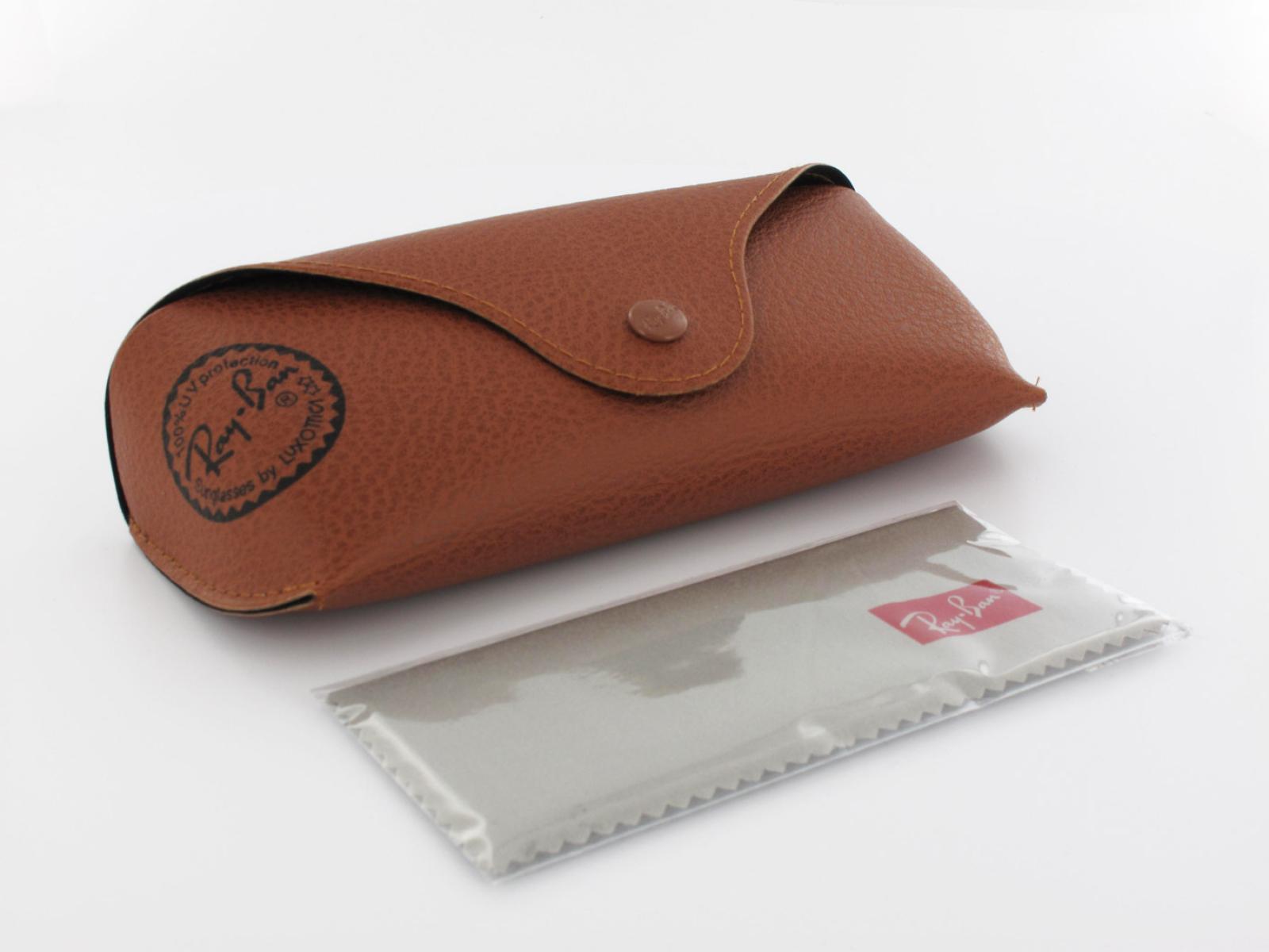 Ray Ban | Round Double Bridge RB3647N 001 51 | gold / green
