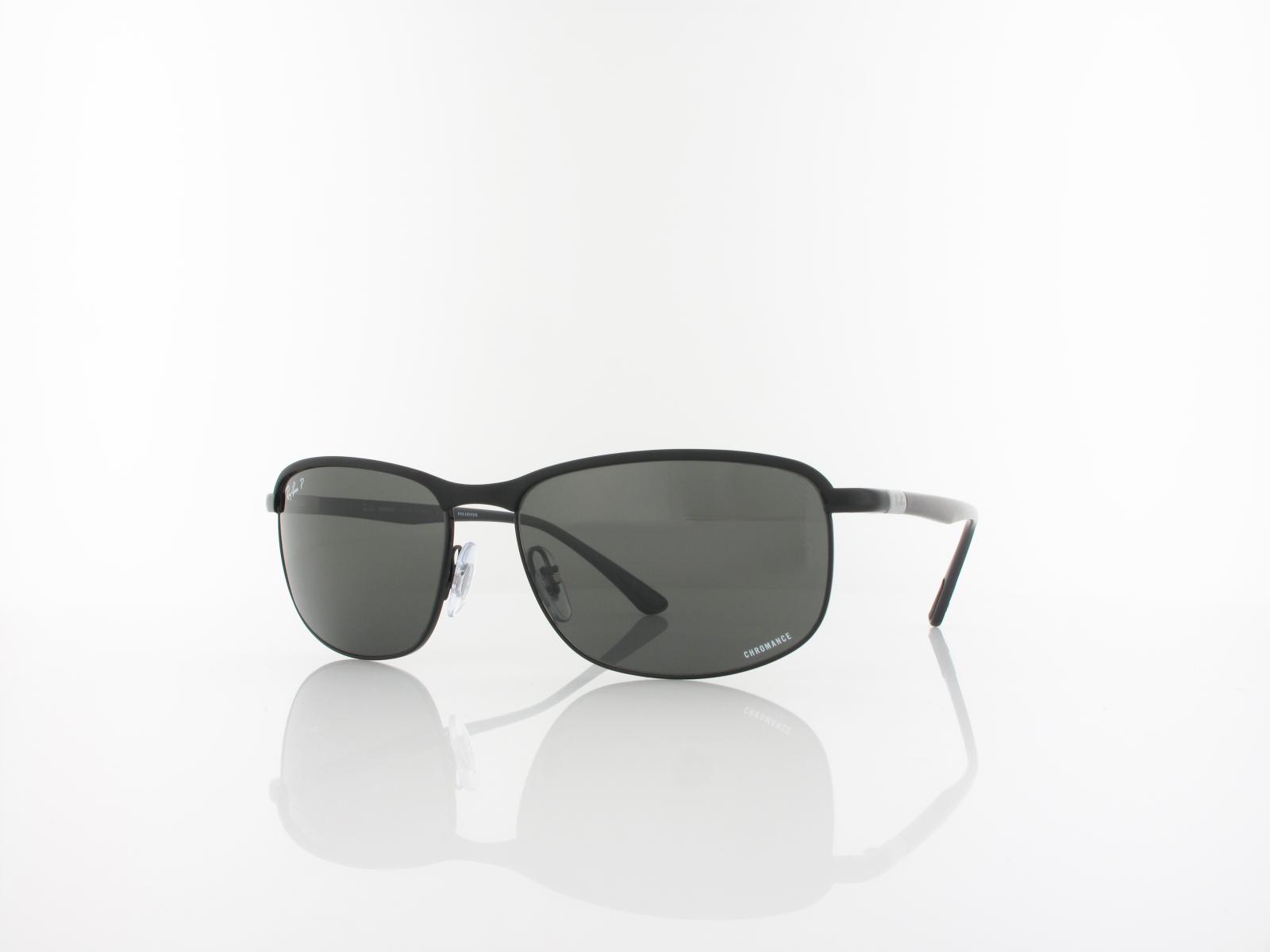 Ray Ban | Chromance RB3671CH 186/K8 60 | black on black / chromance dark grey polarized