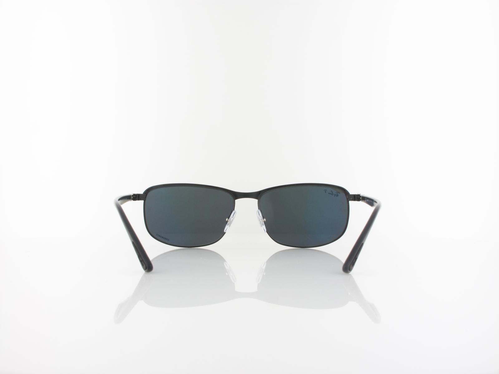 Ray Ban | Chromance RB3671CH 186/K8 60 | black on black / chromance dark grey polarized