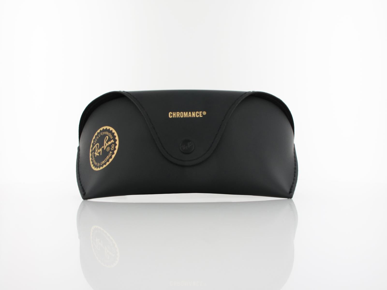 Ray Ban | Chromance RB3671CH 186/K8 60 | black on black / chromance dark grey polarized