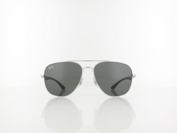 Ray Ban | RB3683 003/B1 56 | silver / dark grey