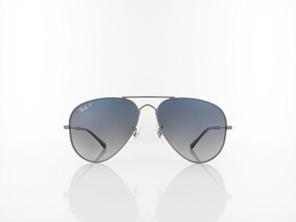 Ray Ban | OLD AVIATOR RB3825 478 58 | gunmetal / blue gradient polar