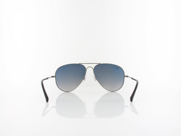 Ray Ban | OLD AVIATOR RB3825 478 58 | gunmetal / blue gradient polar