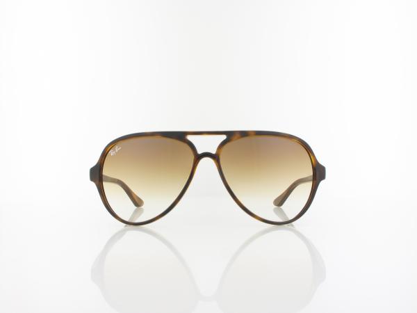Ray Ban | Cats 5000 RB4125 710/51 59 | light havana / crystal brown gradient