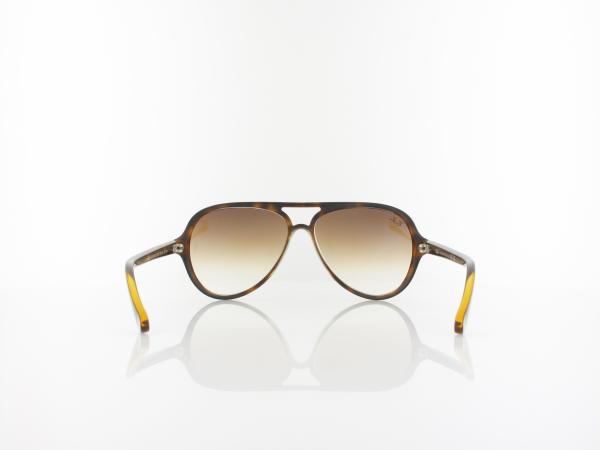 Ray Ban | Cats 5000 RB4125 710/51 59 | light havana / crystal brown gradient