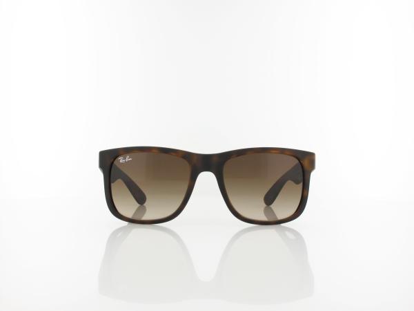 Ray Ban | Justin RB4165 710/13 51 | rubber light havana / brown gradient