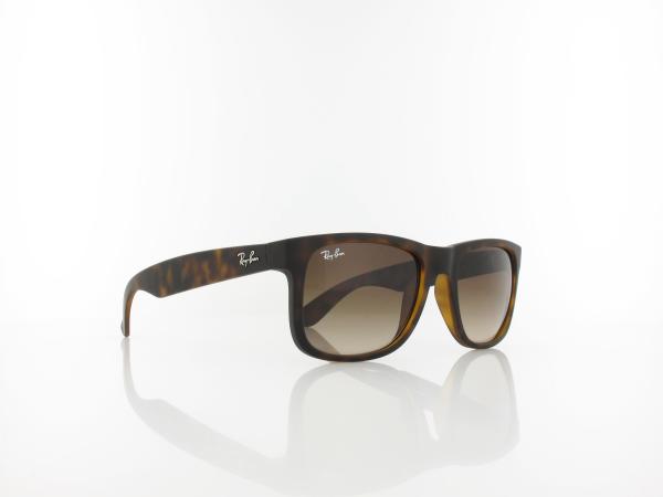 Ray Ban | Justin RB4165 710/13 51 | rubber light havana / brown gradient
