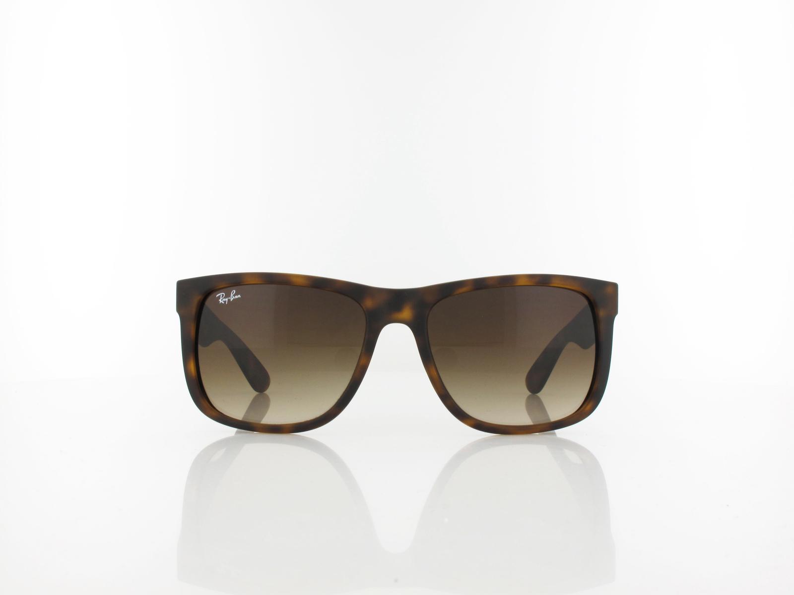 Ray Ban | Justin RB4165 710/13 54 | rubber light havana / brown gradient