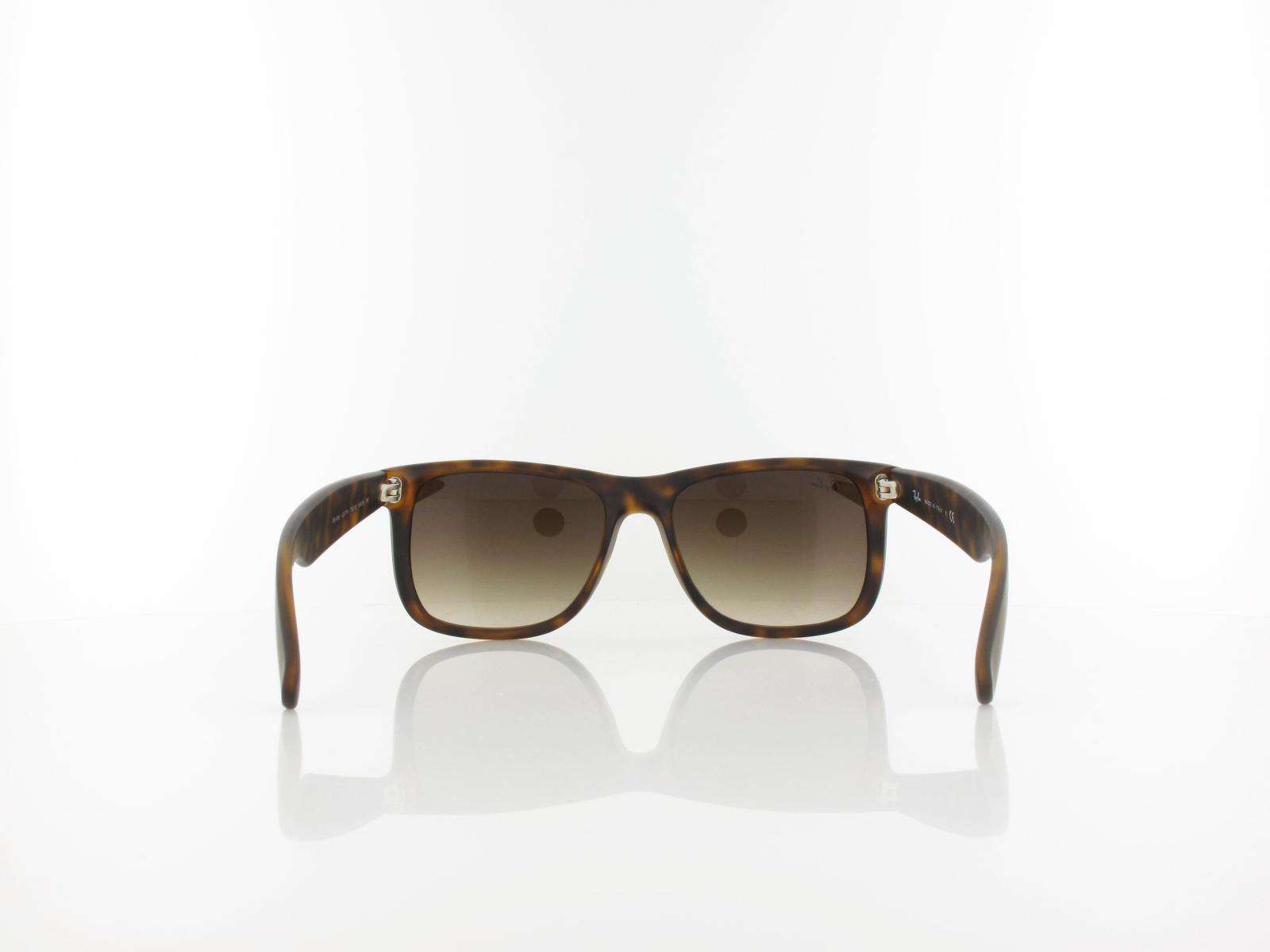 Ray Ban | Justin RB4165 710/13 54 | rubber light havana / brown gradient