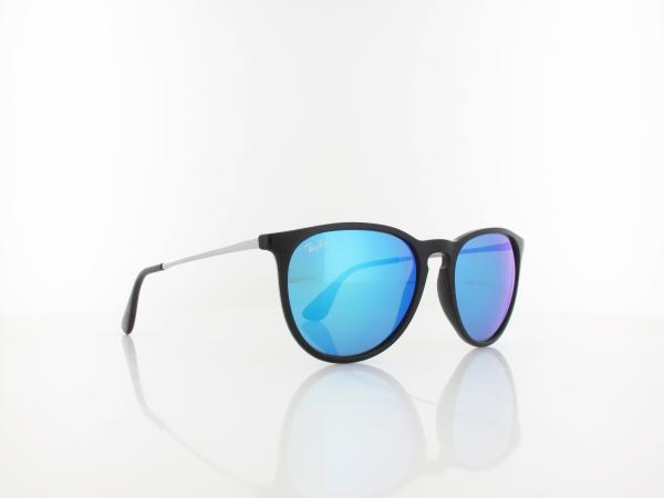 Ray Ban | ERIKA RB4171 601/55 54 | black / light green mirror blue