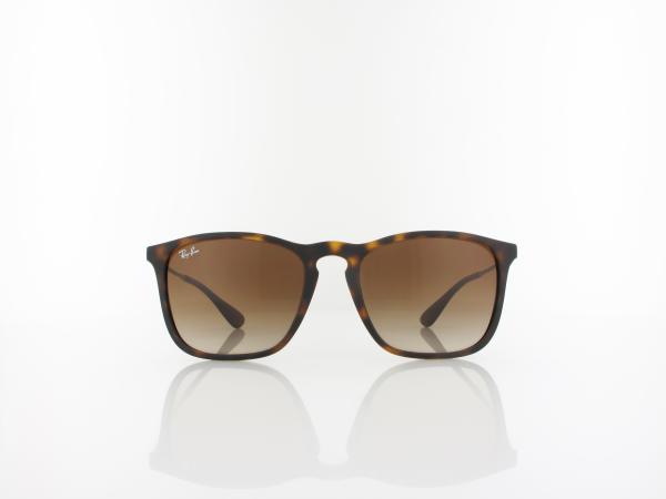 Ray Ban | Chris RB4187 856/13 54 | rubber havana / brown gradient