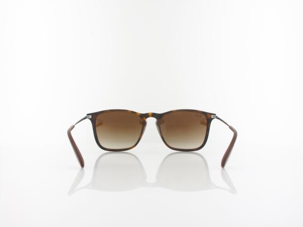 Ray Ban | Chris RB4187 856/13 54 | rubber havana / brown gradient