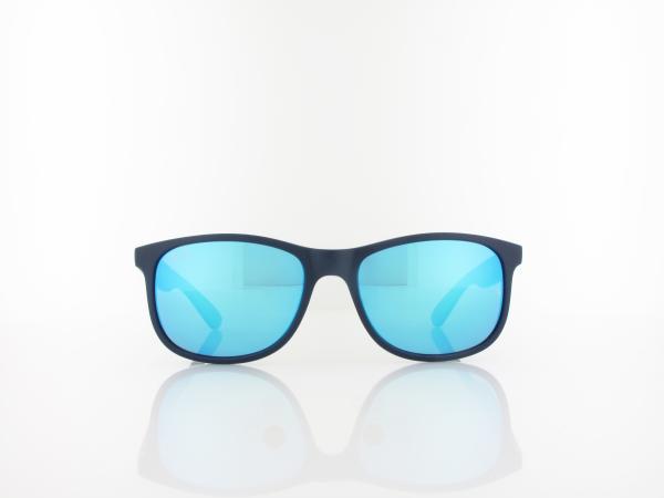 Ray Ban | Andy RB4202 615355 55 | shiny blue on matte top / green mirror blue