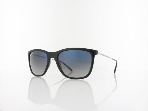 Ray Ban | RB4344 601/78 56 | black / blue grey gradient polar