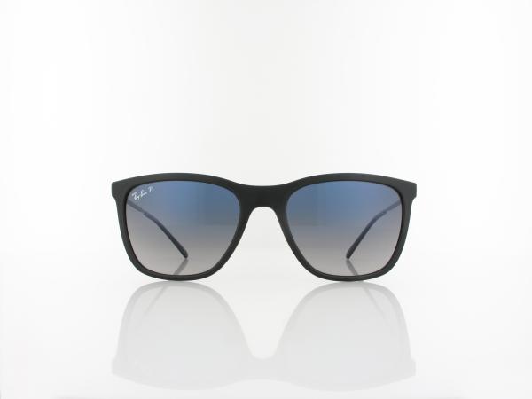 Ray Ban | RB4344 601/78 56 | black / blue grey gradient polar