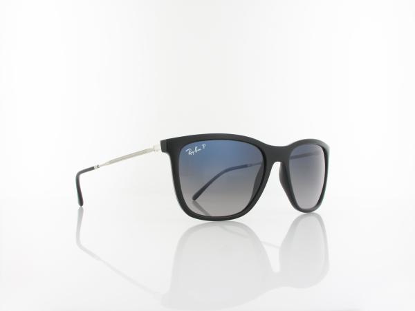 Ray Ban | RB4344 601/78 56 | black / blue grey gradient polar