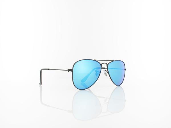 Ray Ban | Aviator KIDS RJ9506S 201/55 50 | matte black / blue mirror