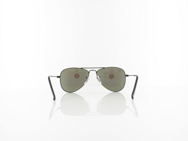 Ray Ban | Aviator KIDS RJ9506S 201/55 50 | matte black / blue mirror