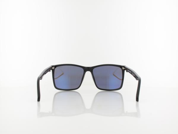 Red Bull SPECT | BOW 007P 59 | black / smoke with blue mirror pol