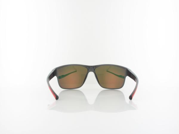 Red Bull SPECT | CHESS 03P 61 | grey / brown with red mirror