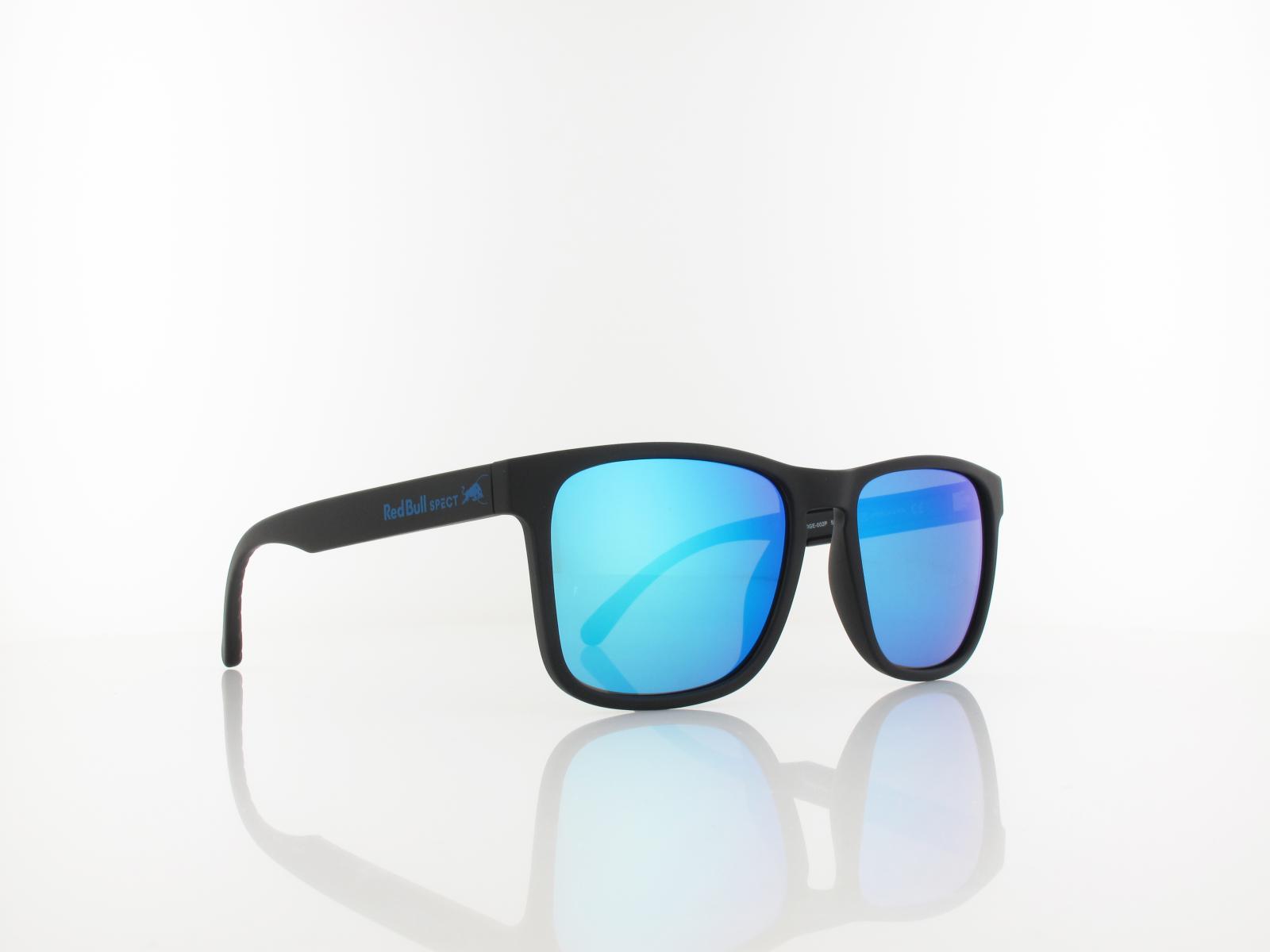 Red Bull SPECT | EDGE 002P 55 | black / smoke with blue mirror polarized