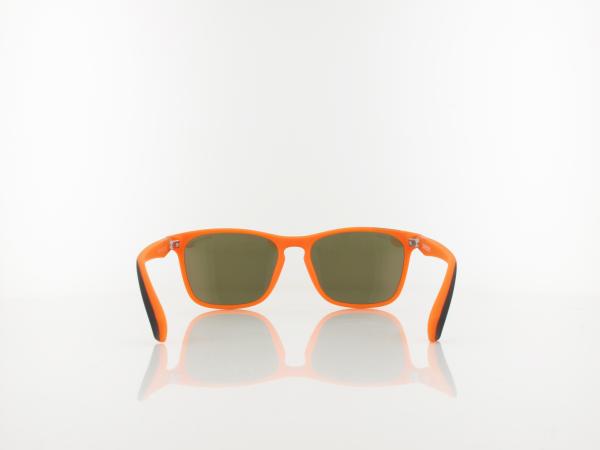 Superdry | 5017 127P 53 | matte black orange / yellow mirror polarized