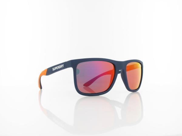 Superdry | Runnerx 105P 56 | dark blue / red mirror polarized