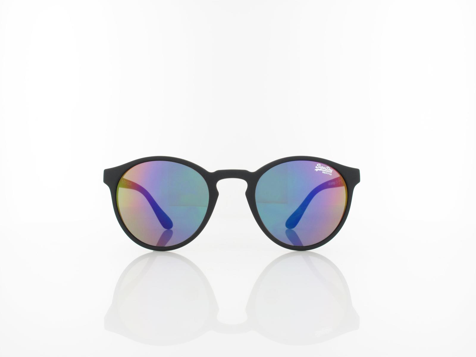 Superdry | Saratoga 104 47 | matt black / rainbow mirror