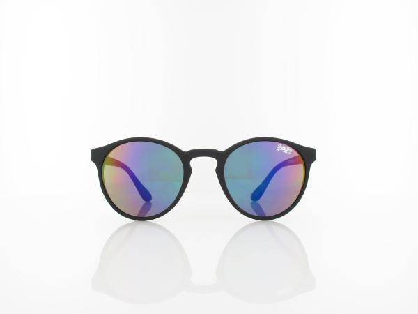 Superdry | Saratoga 104 47 | matt black / rainbow mirror