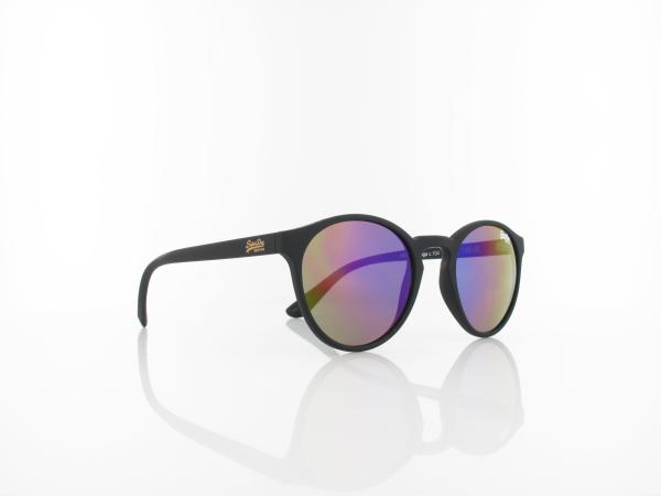 Superdry | Saratoga 104 47 | matt black / rainbow mirror