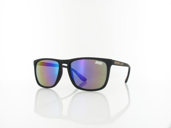 Superdry | Shockwave 127 55 | matte black rubber /  grey - violet mirror