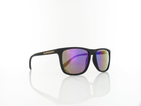 Superdry | Shockwave 127 55 | matte black rubber /  grey - violet mirror