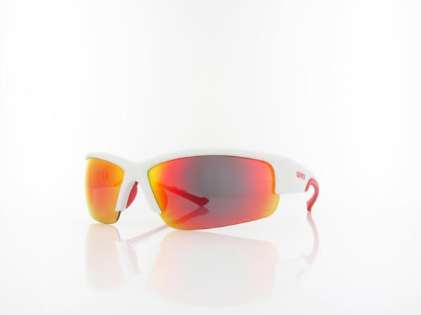 UVEX | Sportstyle 215 S530617 8316 68 | white mat red / mirror red