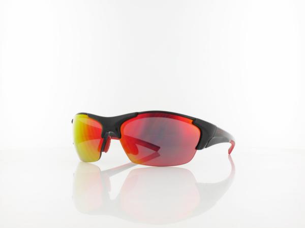 UVEX | blaze III S532046  2316 70 | black red / mirror red - ltm orange - clear