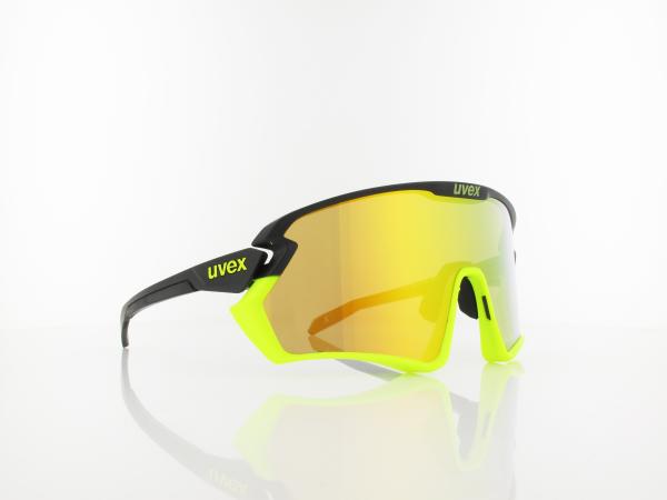 UVEX | sportstyle 231 2.0 S533026 2616 140 | black yellow matt / mirror yellow