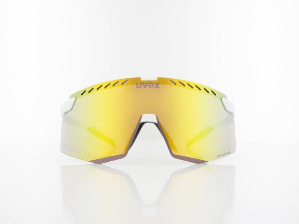 UVEX | pace stage CV S533052 8882 145 | white matt / colorvision mirror yellow