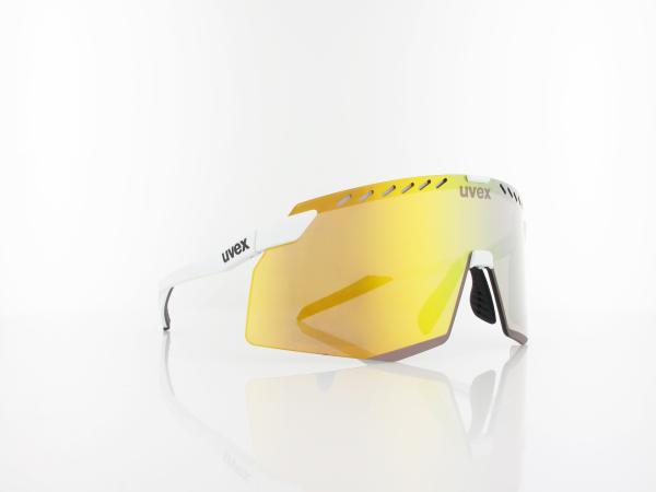 UVEX | pace stage CV S533052 8882 145 | white matt / colorvision mirror yellow