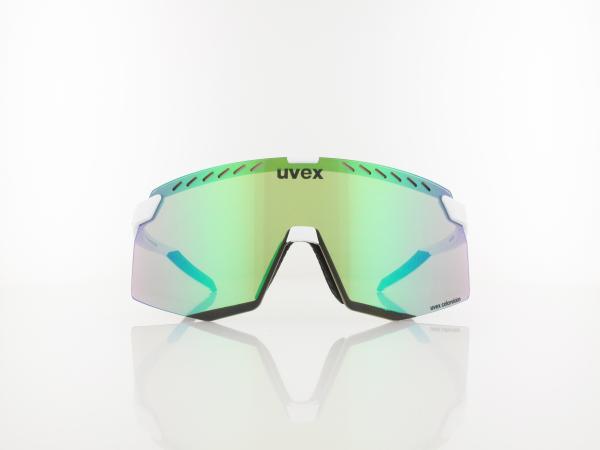 UVEX | pace stage CV S533052 8886 145 | white matt / colorvision mirror green