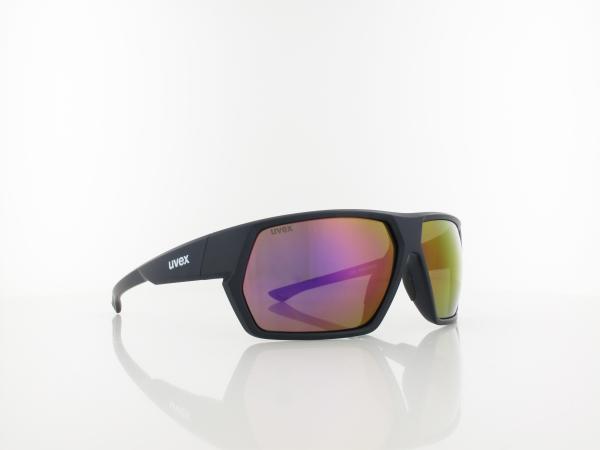 UVEX | sportstyle 238 S533059 4416 65 | deep space matt / mirror red