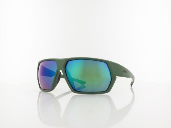 UVEX | sportstyle 238 S533059 7716 65 | moss matt / mirror green