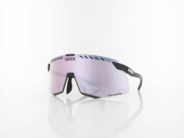 UVEX | pace stage S CV S533073 2281 140 | black matt / colorvision mirror pink