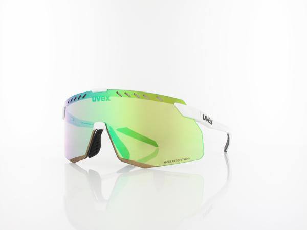 UVEX | pace stage S CV S533073 8886 140 | white matt / colorvision mirror green
