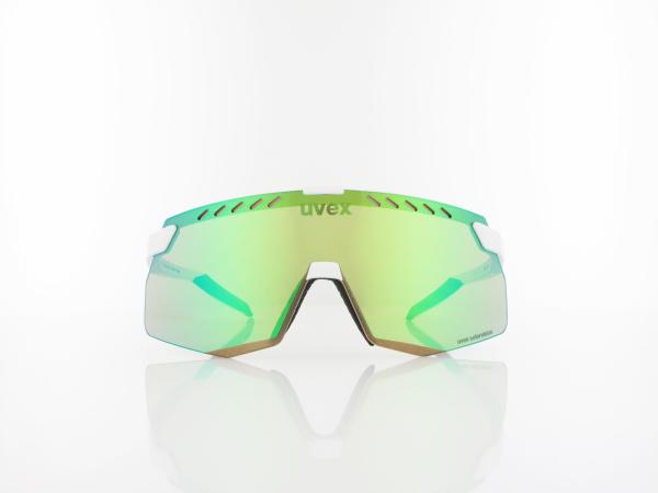 UVEX | pace stage S CV S533073 8886 140 | white matt / colorvision mirror green