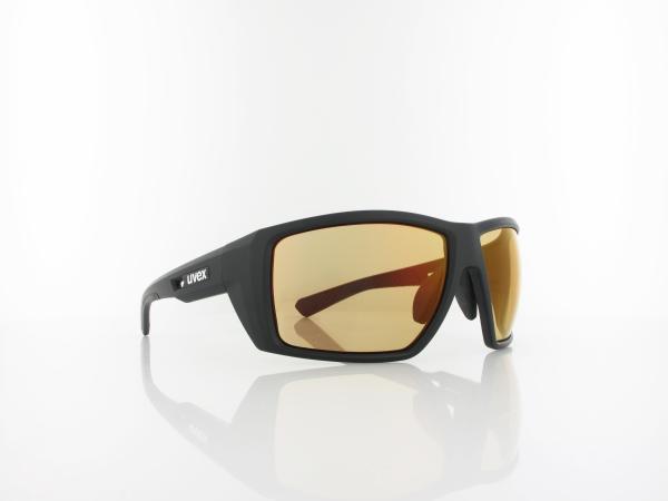 UVEX | mtn venture CV V S533075 2206 65 | black matt / colorvision litemirror red