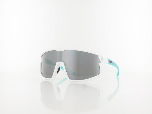UVEX | skyryse jr. S533076 8716 125 | white-green matt / mirror silver